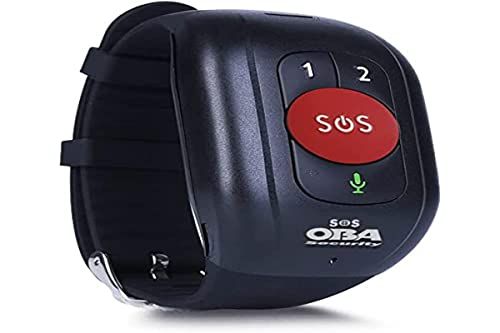 SOS Senior Bracelet, GPS, 4G, WLAN, Calls, Fall Detection, Heart Rate, Pressure, Temperature, Waterproof IP67 - App Included
