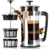 ESPRO P5 Franse pers koffiezetter, 32 oz, gepolijst rvs