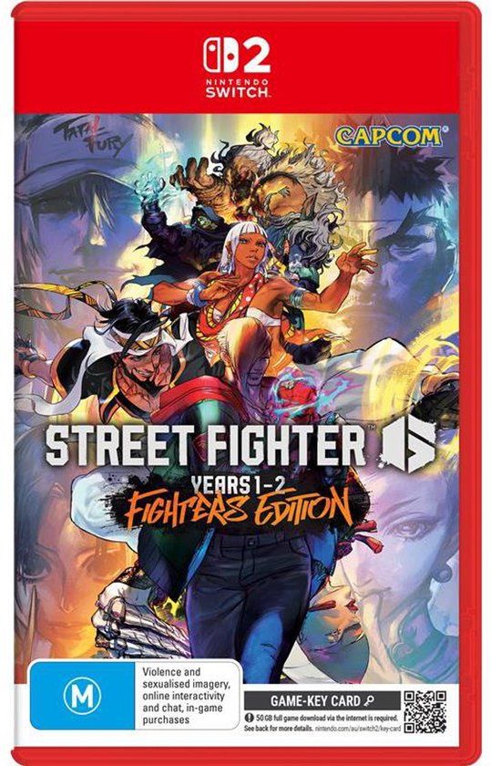 Capcom Street Fighter 6 - Fighters Edition - Nintendo Switch 2 - Game - 05-06-2025