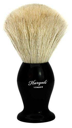 Haryali London Witte Badger haar Scheerborstel - Designer Box - Heren