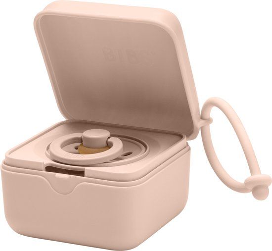 BIBS® Dummy doos Blush - Speenhouder - Pacifier Box - Blush