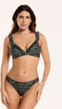 Shiwi Bikini set BOBBY FIXED TRIANGLE SET RUFFLE - forest groen - 42
