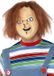 Vegaoo Chucky™ Masker voor Volwassenen Halloween - Verkleedmasker - One Size - Vegaoo