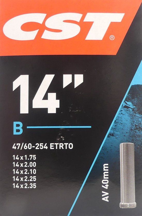 CST Binnenband AV40 14" - 47/60-254 - Autoventiel