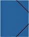 ELBA hoekspanmap Standard, DIN A4, PP, blauw
