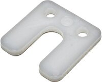 GB Drukplaat met Sleuf 6mm Transparant (48 Stuks)