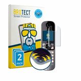 BROTECT - Screenprotector voor Panasonic KX-TG6821 - Folie Beschermfolie matte volledig dekking 2 Stuks