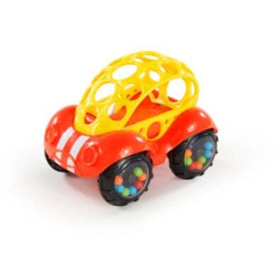 Bright Starts B right Starts Speelgoedauto, rammelaar & roll Buggie™ , rood