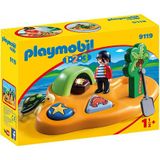 Playmobil 1.2.3 Pirate Island