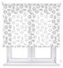 Store Zwarte Appels 150x250 cm Semi-transparant Polyester