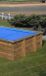 Gre CV790205 Bâche de piscine Bleu Carré 3000x3000 mm Polyéthylène