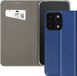 Avizar Étui Convient pour Oppo Reno 14 Texturé Nervuré avec Porte-cartes, Bleu nuit