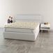 Icecat Matelassé surmatelas avec élastiques, fibres de cuivre, 160 x 195 cm