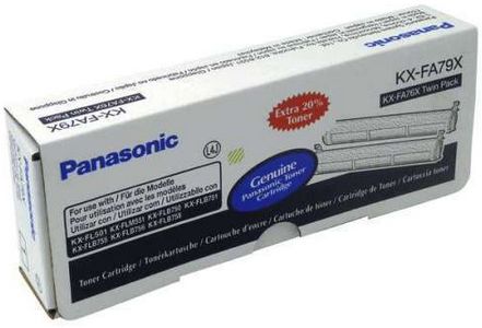 Panasonic KX-FA79X - Tonercartridge - Zwart - 2 stuks