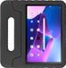HappyCase Kinder Tablethoes Geschikt voor Lenovo Tab M10 Plus Gen 3 (10.6) | Kindvriendelijke Hoes | Beschermhoes | Kinderhoes | met Handvat en Standaard | Zwart
