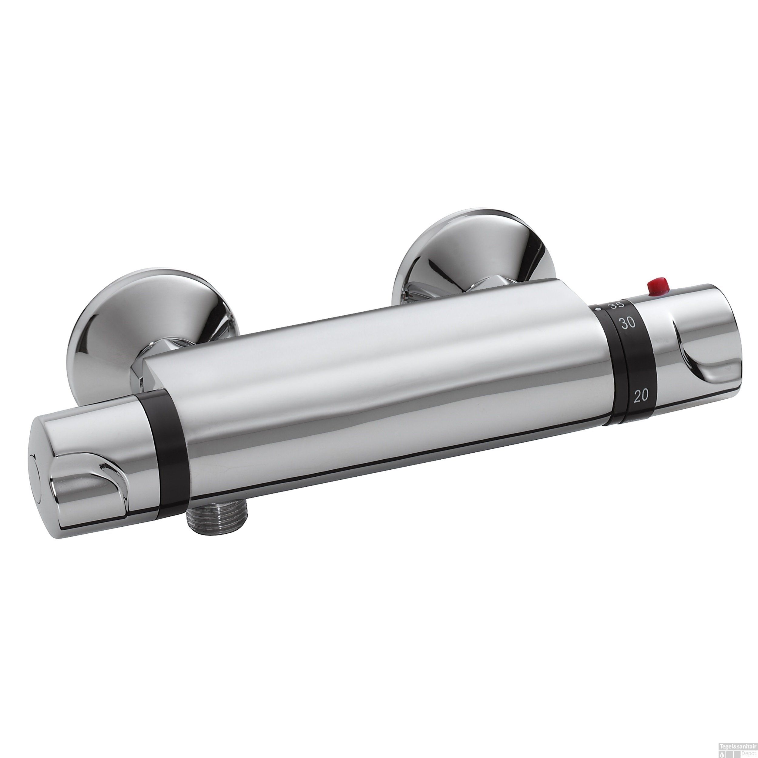 Wiesbaden 23.3605 Thermostatische Douchekraan - 15 cm - Chroom