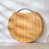 Karaca Owen Ronde Bamboe Snijplank - Ø25 cm
