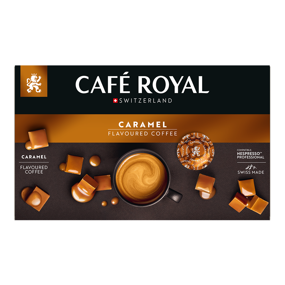 Cafe Royal Café Royal Caramel - 50 Nespresso PRO compatible pads