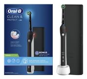 Oral-B Clean & Protect Volwassene Roterende tandenborstel Zwart