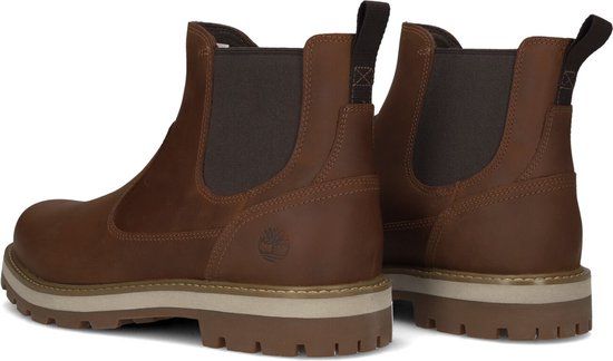 Timberland Britton Road Mid Chelsea Boots Heren - Cognac - Maat 47,5