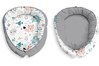 Kospu Multifunctionele Babynest Cocoon Baby Baby Baby Cocoon Bumper Reiswieg 100% Katoen Anti-Allergisch