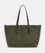 Liebeskind Berlin Monogram Shopper M Olijfgroen Leer