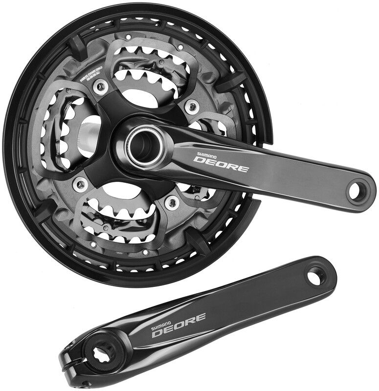 Shimano Deore Trekking FC-T6010 Crankset - 3x10 - 48/36/26