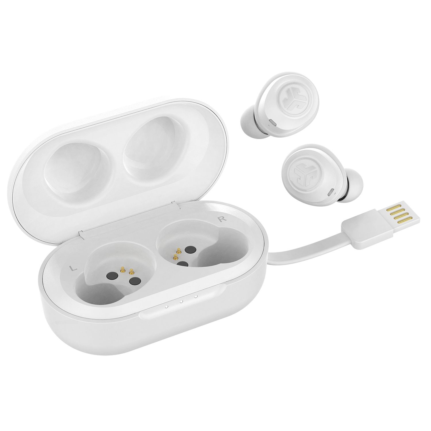 JLab JBuds Air True Wireless Earbuds - White