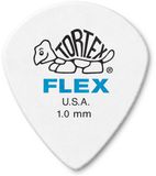 468P1.0 Jim Dunlop Tortex Flex Jazz III Plectrums - 1.00 mm - Player's Pack
