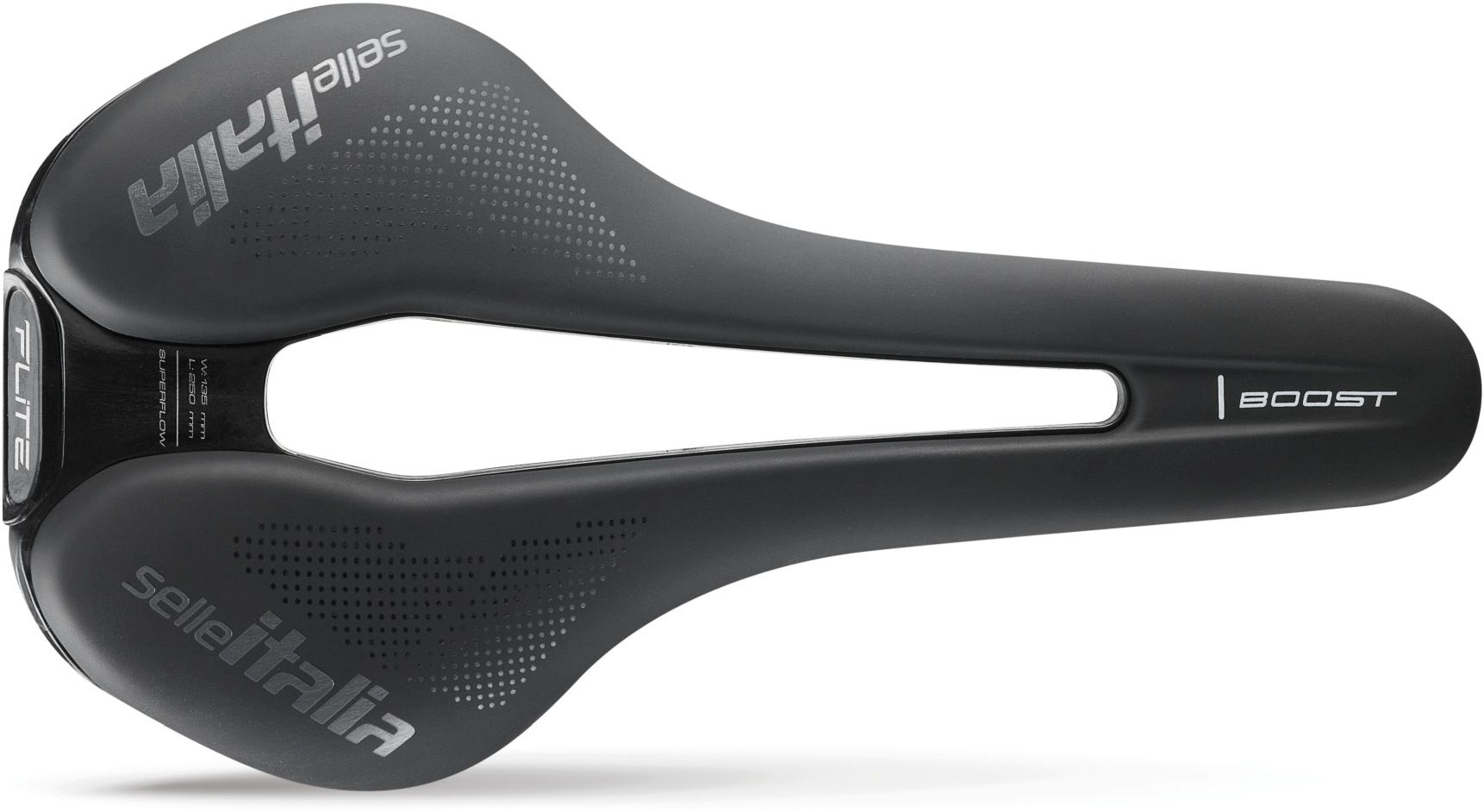 Selle Italia Flite Boost TM Superflow manganese S3 Zwart