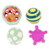 Li'l B. Toys by Battat Li'l Woodzeez Textured Balls