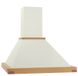 Akpo WK-4 Rustica Eco Muurmontage Beige, Hout 450 m³/uur