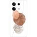 Xiaomi Redmi Note 13 5G Siliconen hoesje Eén lijn bruin