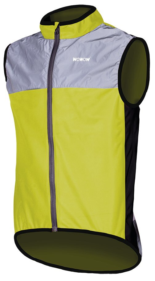 Wowow Dark Jacket 1.1 fietsvest fluorescerend geel M heren