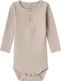 Name It Romper Kab Button Pure Cashmere