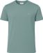 Vercate - Knitted T-Shirt - Korte Mouw - Groen - Regular Fit - Excellent Katoen - Maat S