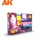 Ak Interactive Neons Colors Set