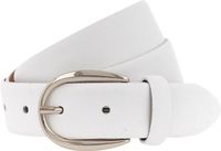 Vanzetti Leren Riem 30mm Leather Belt W95 White Wit