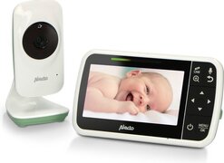 Alecto DVM149GN - Babyfoon met camera - Temperatuurweergave - Wit-Groen