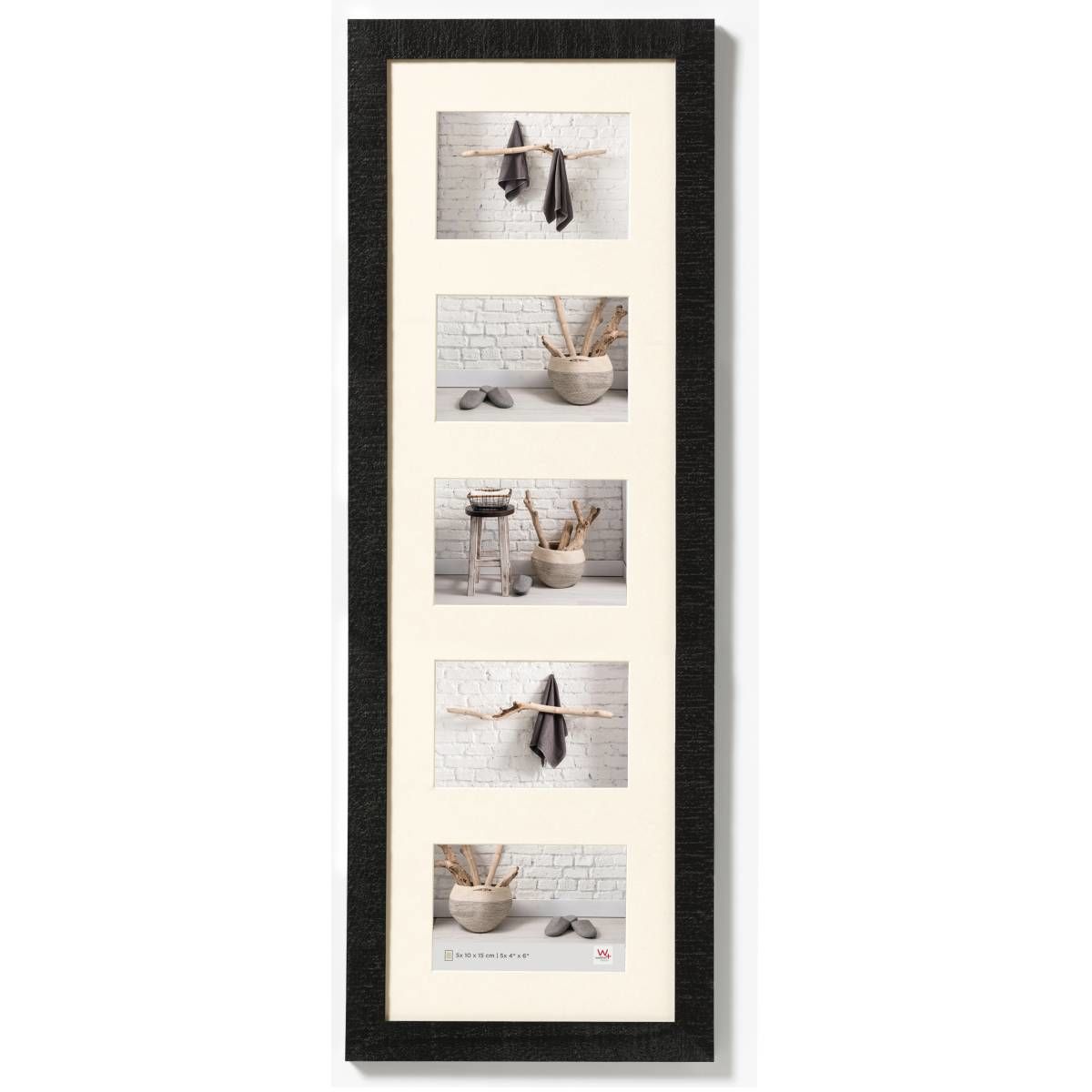 Walther Design HO515B Fotolijst - Zwart - Hout - Rechthoekig - 27.5 x 80.5 cm