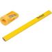 Toolland Ensemble avec 12 crayons de charpentier et 1 taille-crayon
