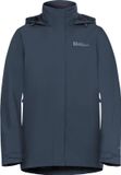 Jack Wolfskin ROTWAND 3IN1 JKT W Dames Outdoorjas - midnight sky