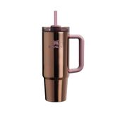 Stanley 1913 Quencher H2.0 Flowstate Tumbler 0.89L - Polished Rose Gold