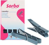 Sorbo Wasknijpers Recycled - 24 Stuks