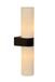 Lucide JESSE - Lampe murale de salle de bain - 2xG9 - Noir - Avec fonction de gradation