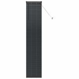VidaXL Venetiaanse jaloezie Zwart 130 x 55 cm Aluminium