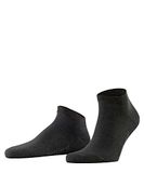 FALKE Heren Korte sokken Cool 24/7 M Sn katoen kort eenkleurig 1 paar, Grijs Anthracite Melange 3080, 43-44