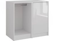 Vicco Sherry Sideboard – 80.2 x 76 cm 2 delen Wit/wit hoogglans