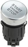 NTY Audi Start/stop knop OEM 4G1905217A Zwart/Zilver