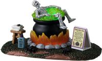 Lemax Spooky Town Nothing like a Hot Bath Polyresin Multicolor Halloween